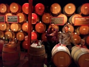 v. sattui tasting station