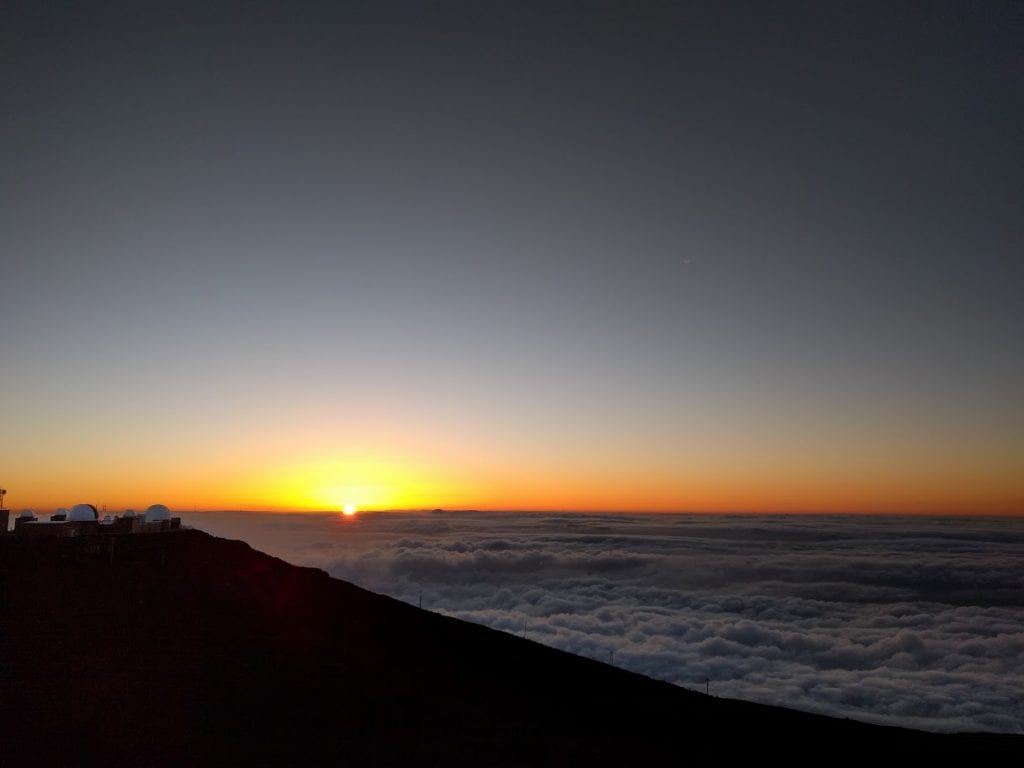 maui Haleakala Sunset