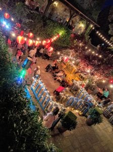 V. Sattui lobsterfest party starts