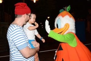 orlando in october donald hi five